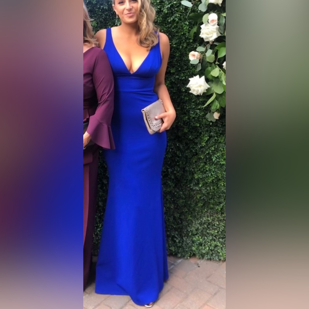 Katie May Cobalt Blue Dress - Size Medium